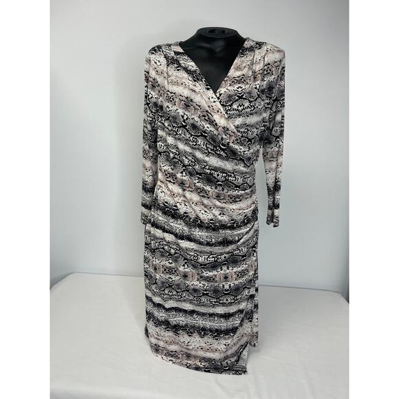 Calvin Klein NWT Snake Print Dress (B7#8) - Picture 1 of 7